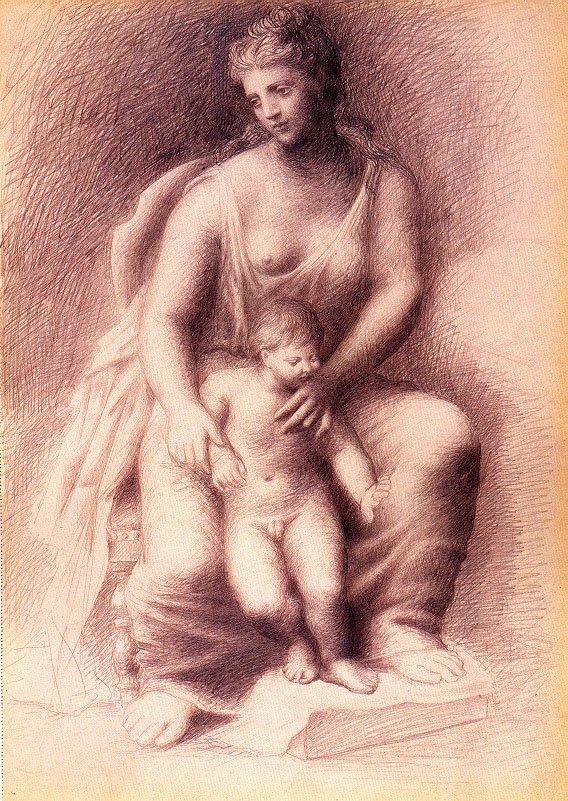 Picasso Mother and child 1922